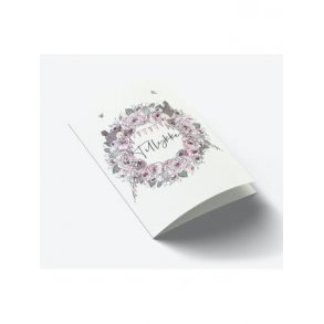 Tillykke Rosa Blomster