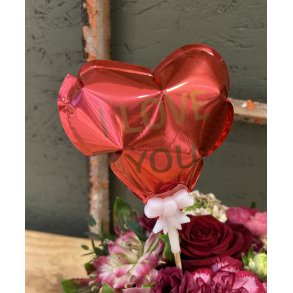 Love You Mini Ballon p� pind