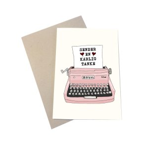 Sender en krlig tanke